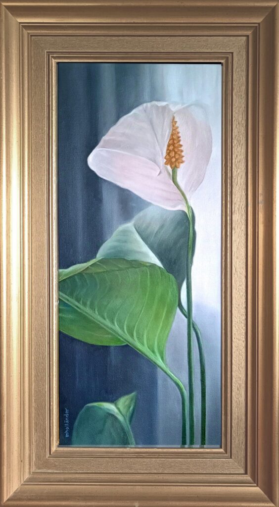 Kallankukka kultakehyksessä.